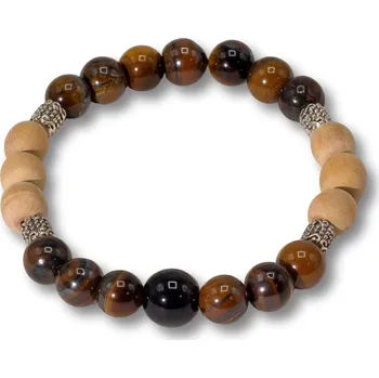 Náramek Tri Hita Karana náramek – Síla a odvaha pružné zapínání, dle balijské filozofie, původ Bali