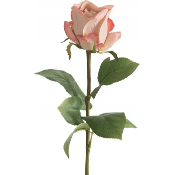 umělá květina Umělá květina dekorativní růže pudrová 68 cm Eurofirany