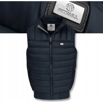 Pánská vesta Pitbull pánská vesta GRANGER II modrá, velikost XL