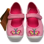 Dívčí bačkory BEFADO 114X557 motýl Velikost: 29