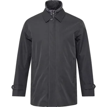 Pánská casual bunda Pánská bunda 53157 černá střední délka kabátový střih 5XL - 8XL NORTH ODE-NO-53157-0099 - 8XL