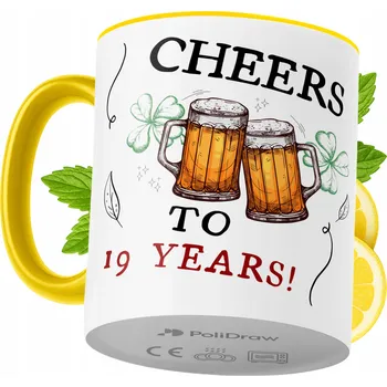 Hrnek Polidraw Hrnek Polidraw Narozeniny16 keramika 330 ml