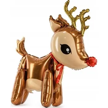 Fóliový balónek Partydeco Sob 50x62 cm zlatý