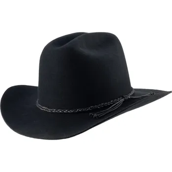 Klobouk Scippis Australský černý klobouk vlněný - BANDERA Velikost: 61 cm (XL)