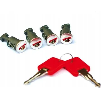 Zámky pro střešní nosiče zavazadel G3 na podélné nosiče (reelingy) CL