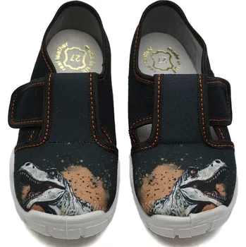 Chlapecké bačkory Chlapecké bačkory RAWEKS BORYS B24 Dinosaurus Velikost: 34