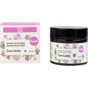 Tělový krém Kvitok SK Šlehaný tělový krém Kvítok - Kouzlo lásky