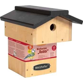 Hnízdní budka Welzhofer Dřevěná ptačí budka otvor 2,8 cm Robbi