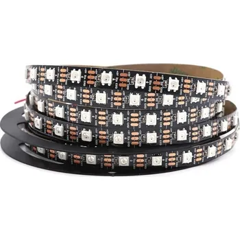 LED páska Adresovatelný LED pásek WS2812 30 LED/m - 5m, černá