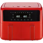 SILVERCREST® Dvouzónová horkovzdušná fritéza Retro 1973 SHLFD 2600 B1 (červená 1973)