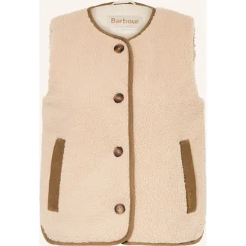 Dámská vesta Barbour Dámská Plyšová Vesta Lucia, béžová, 40