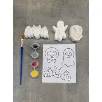 kreativní sada Halloween příšerky k malování