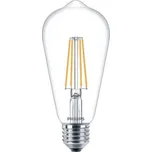PHILIPS žárovky Celoskleněná retro LED žárovka s paticí E27 a výkonu 7-60W