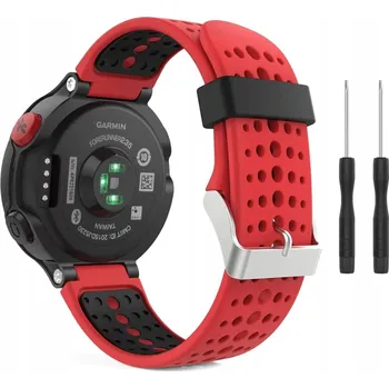 Řemínek na hodinky Řemínek iSmart pro Garmin Forerunner 220, červený