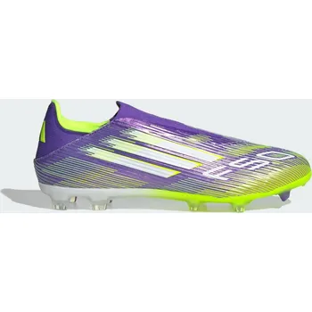 Míčový sport ADIDAS Kopačky F50 League Laceless Firm/Multi-Ground 42 2/3 BÍLÁ|FIALOVÁ|ŽLUTÁ