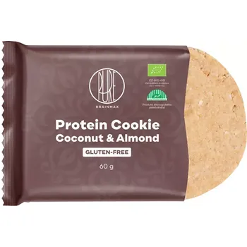 Sladkost na cesty BrainMax Pure sušenka Protein 60 g kokos/mandle
