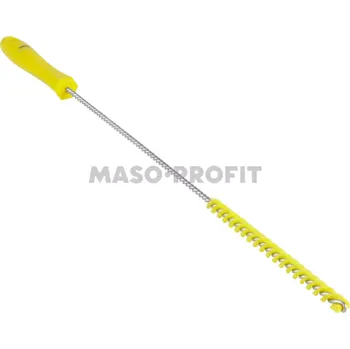 Kartáč VIKAN na trubky tvrdý Ø 10mm - žlutý