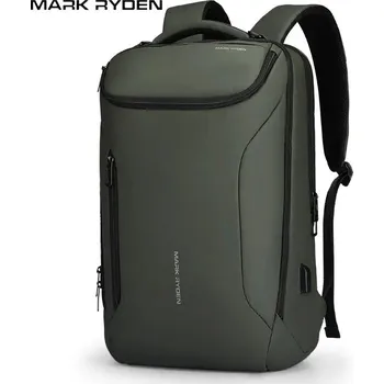 Městský batoh Batoh MARK RYDEN 17" – kompaktní cestovní batoh na notebook Barva (Varianta): 3 Main Pockets Green
