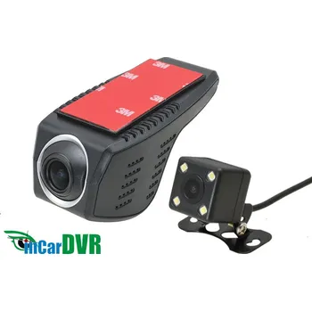 Kamera do auta inCarDVR 229504 2 DVR kamera HD, Wi-Fi univerzální přední + zadní