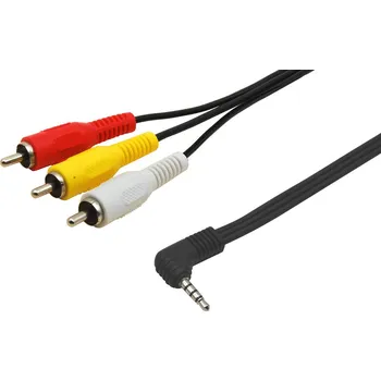 Audio kabel 254034 AV signálový kabel CINCH - JACK