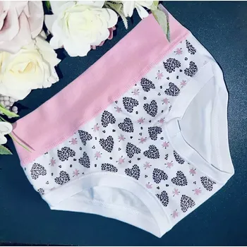 Dívčí kalhotky ALVADA B9614 bianco 7 (Velikost 122)