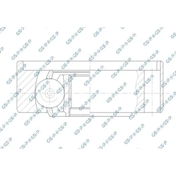 Hřídel nápravy Kloub, kloubový hřídel GSP 605140
