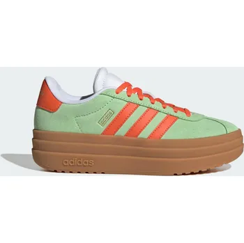 Dětská běžecká obuv ADIDAS Dětské boty VL Court Bold Lifestyle BÍLÁ|ORANŽOVÁ|ZELENÁ