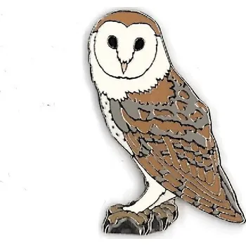 Odznáček - sova pálená