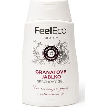 Sprchový gel FeelEco sprchový gel Granátové jablko - 300 ml