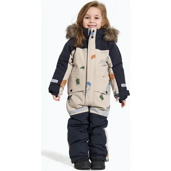 dívčí zimní kombinéza Dětská lyžařská kombinéza Didriksons Bjärven Cover Se winter ocean multi reflex