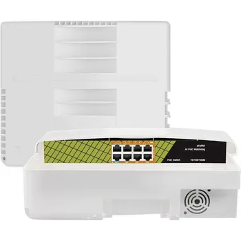 Switch Conexpro GNT-P1008G6-F, Venkovní PoE switch, 8x LAN, 8x PoE