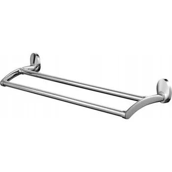 Věšák Bisk 03107 Dvojitý koupelnový věšák 61cm Emotion