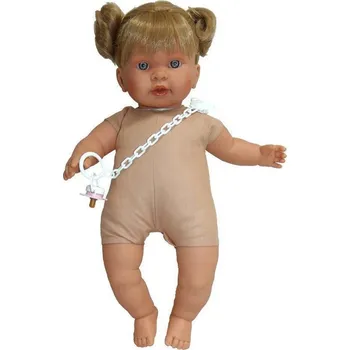 Panenka Llorens Realistická panenka Alexandra se zvuky a měkkým látkovým tělem 42 cm