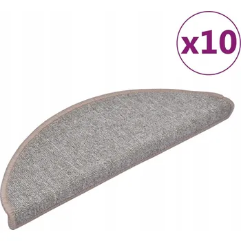 Nášlap na schod Nášlapy na schody protiskluzové - 65x24x4 cm, světle hnědé