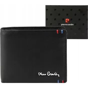 Peněženka Pánská peněženka Pierre Cardin z pravé kůže muž černá