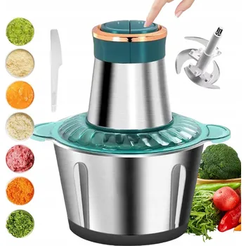 SEKÁČEK POTRAVIN ELEKTRICKÝ 250W SE DVĚMA NASTAVENÍMI RYCHLOSTI 2L