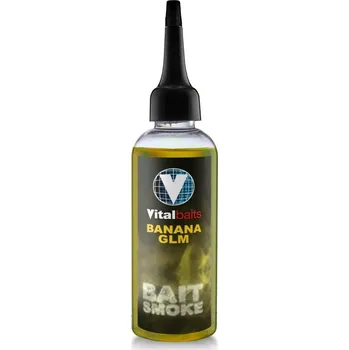 Návnadové aroma Vitalbaits Booster Bait Smoke Banana GLM 100 ml