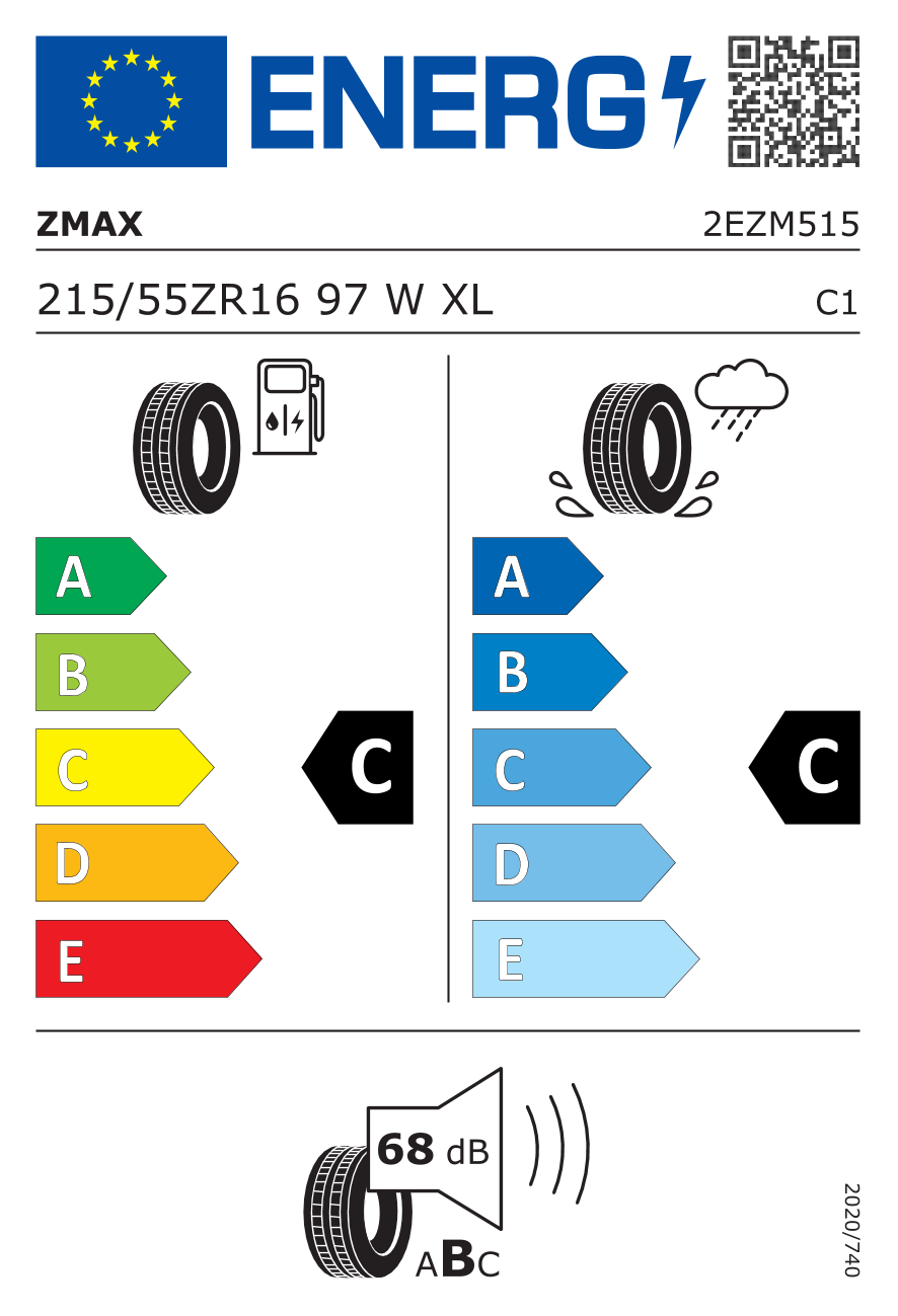 Fotografie 3 - Letní osobní pneu ZMAX Landgema 215/55 R16 97 W XL