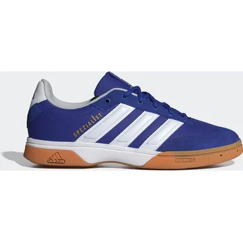 Pánské tenisky ADIDAS Boty Spezialist Indoor 40 BÍLÁ|MODRÁ|ŽLUTÁ