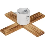 Stojan na živý stromek dřevěný 480x145x480 mm