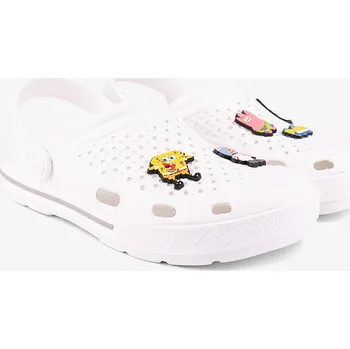 Pánské pantofle Pánské nazouváky COQUI LINDO White/White Khaki Grey + SET 276 43