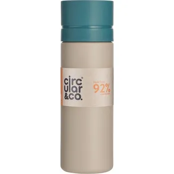 Láhev Circular&Co. Lahev Circular Chalk and Teal 600ml