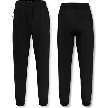 Pitbull pánské tepláky Oldschool SMALL LOGO černé, velikost S