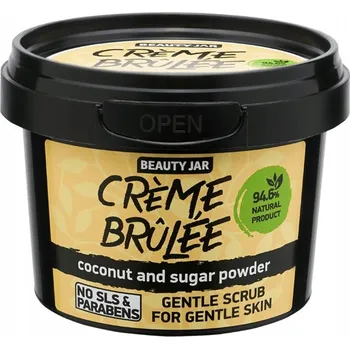 Pleťový peeling BEAUTY JAR CREME BRULEE jemný pleťový peeling