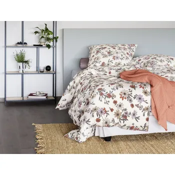 Povlečení Irisette Povlečení krep Irisette 8442-60 100% bavlna květiny 140x200 / 70x90