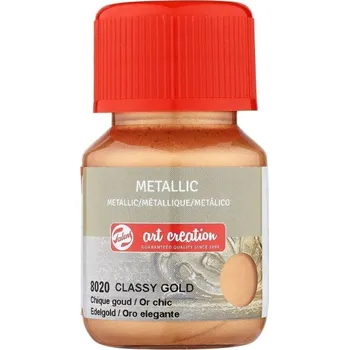 Speciální výtvarná barva Talens Art Creation Metallic Barva na sklo Classy Gold 30 ml 1 ks