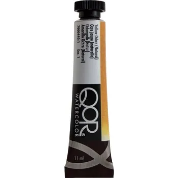 Vodová barva QOR Watercolor 7000440-1 Akvarelová barva Yellow Ochre (Natural) 11 ml 1 ks