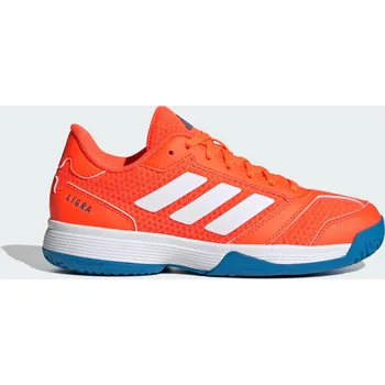 Dívčí obuv ADIDAS Dětské boty Ligra 8 Indoor 38 2/3 BÍLÁ|ORANŽOVÁ