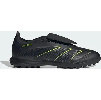 Kopačky ADIDAS Kopačky s ohrnovacím jazykem na umělý trávník Predator League 46 2/3 ČERNÁ|ŠEDÁ|ŽLUTÁ