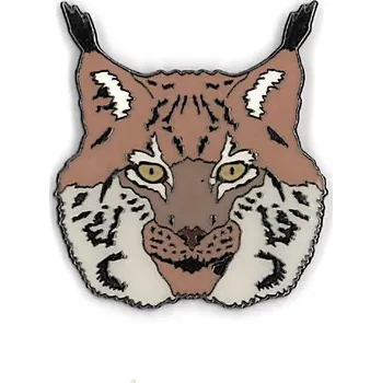 Odznáček - rys ostrovid hlava